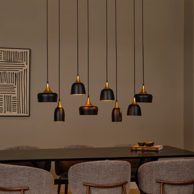 CHAYANNE - Lampa wisząca - 8xE14 - Black 05446/08/30 Lucide